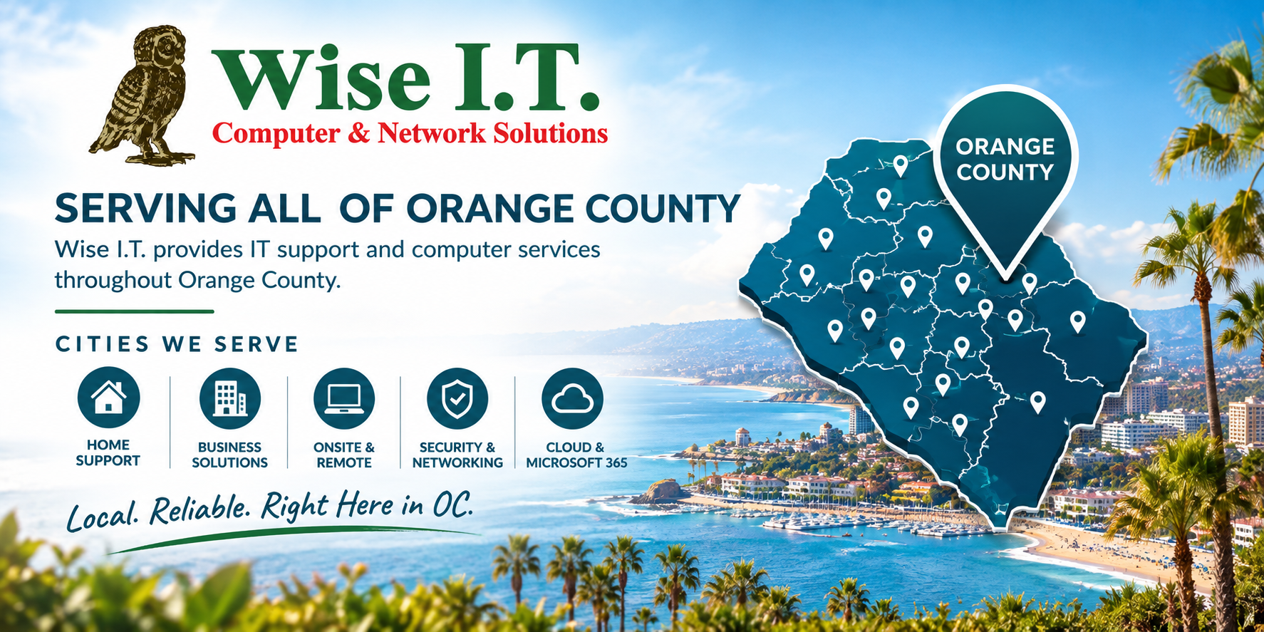 IT Support in Orange County, CA About WISE I.T.