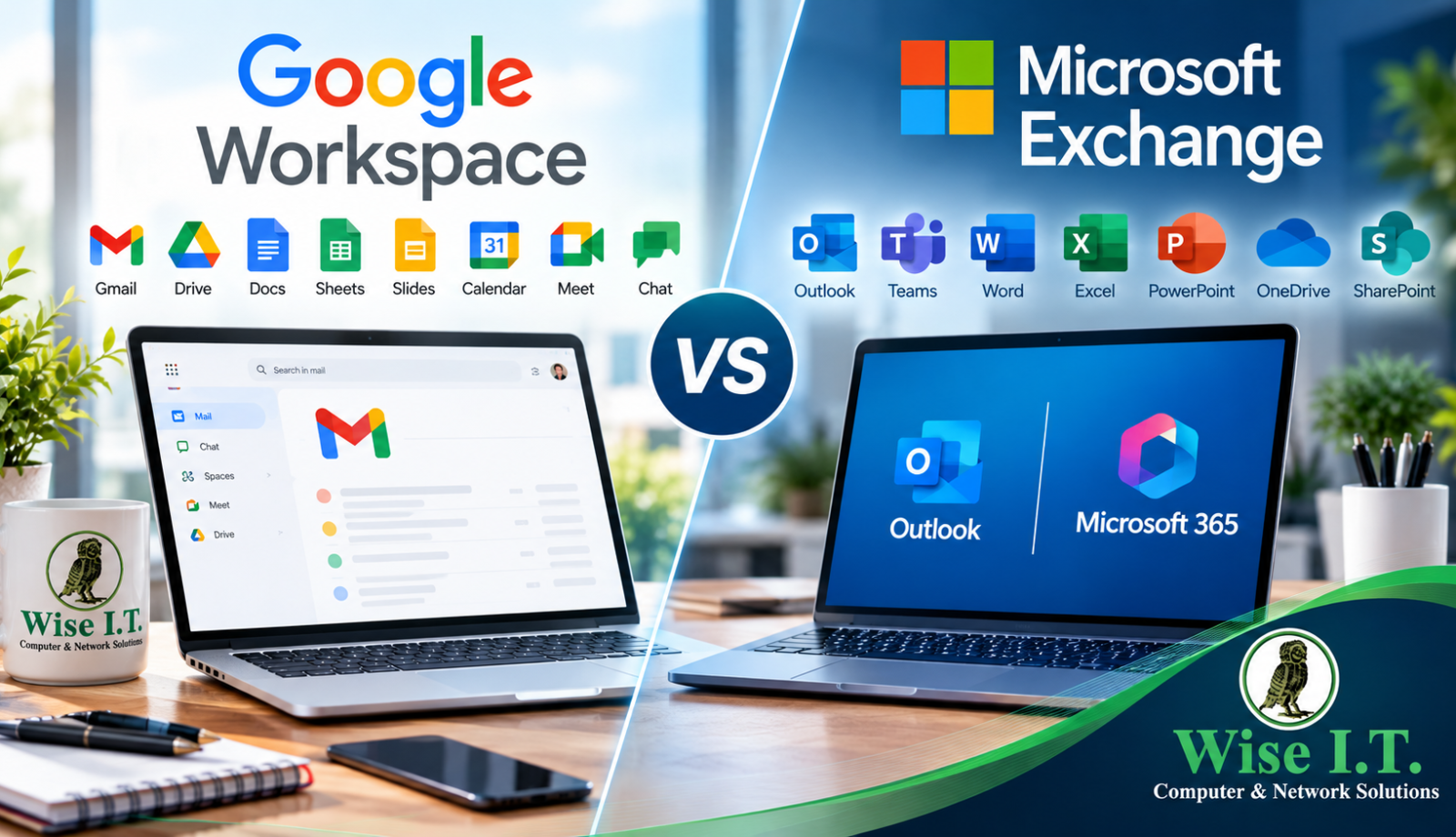 Google Workspace vs. Microsoft Exchange: Which Is Better for Your Business?