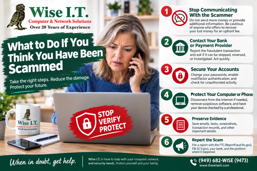 Online Scams Are Everywhere: How to Recognize, Avoid, and Report Them