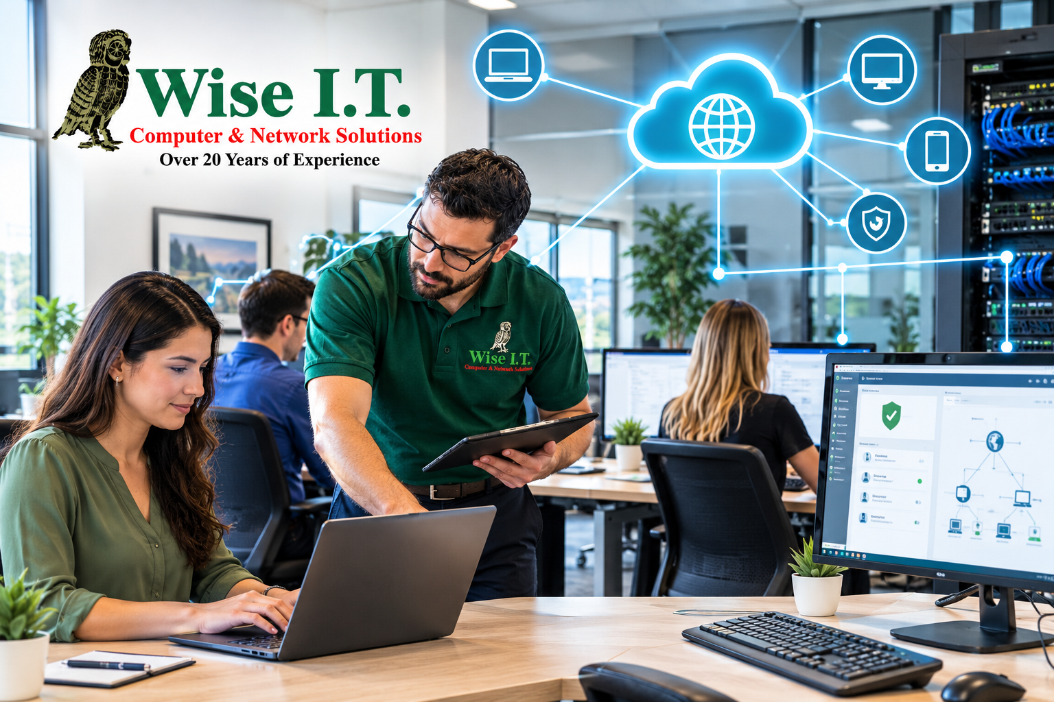 Connected Office Network Solutions Business IT Services
