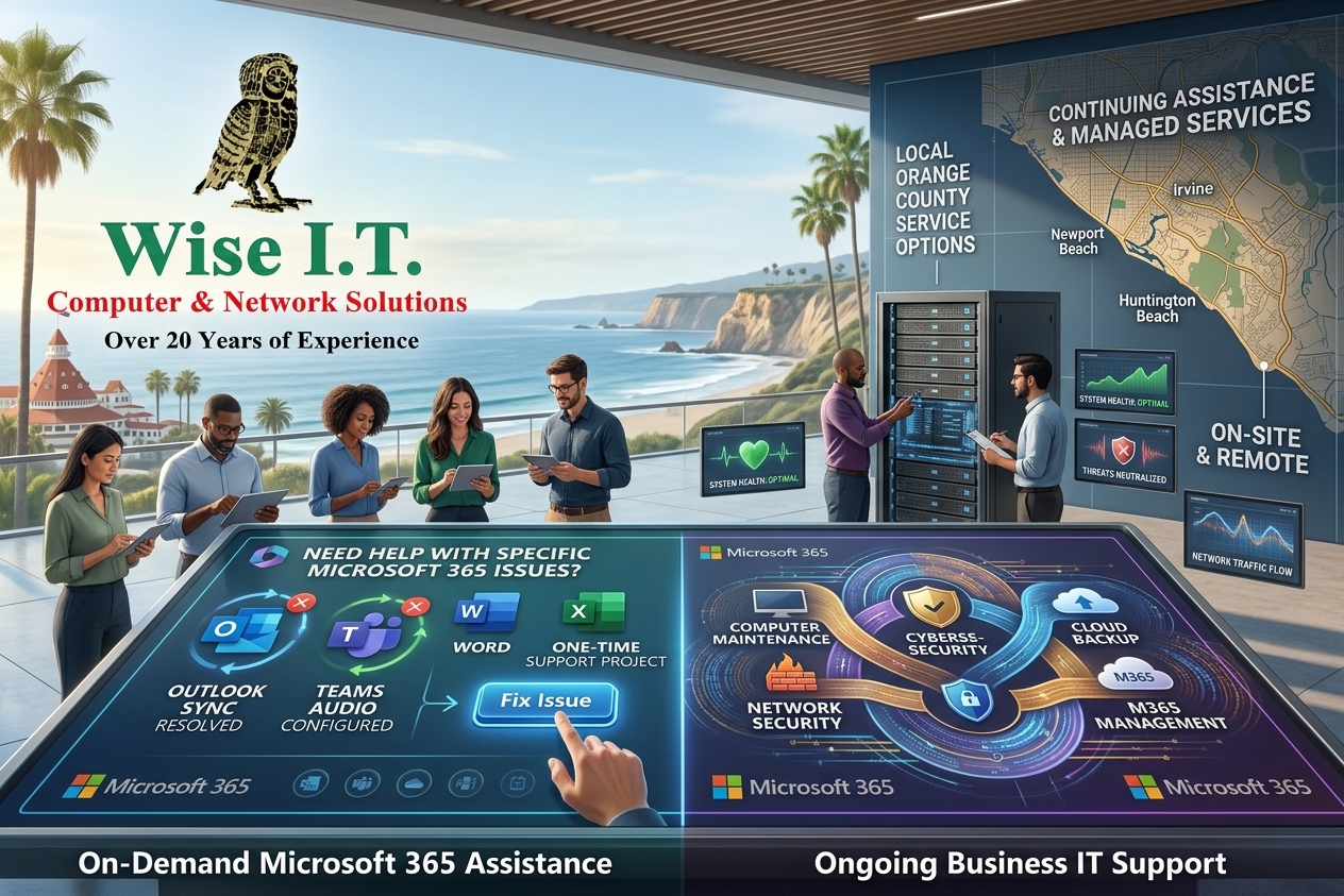 Microsoft 365 Support & Licensing in Orange County