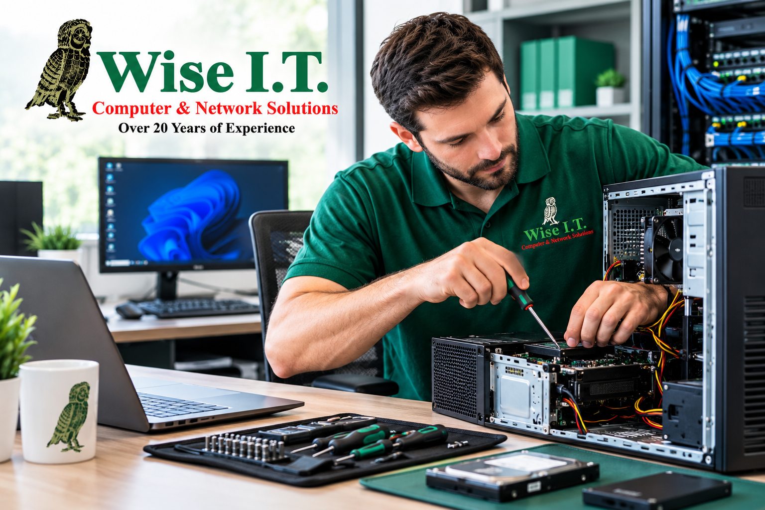 Wise I.T. Computer Repair Workshop Business IT Services