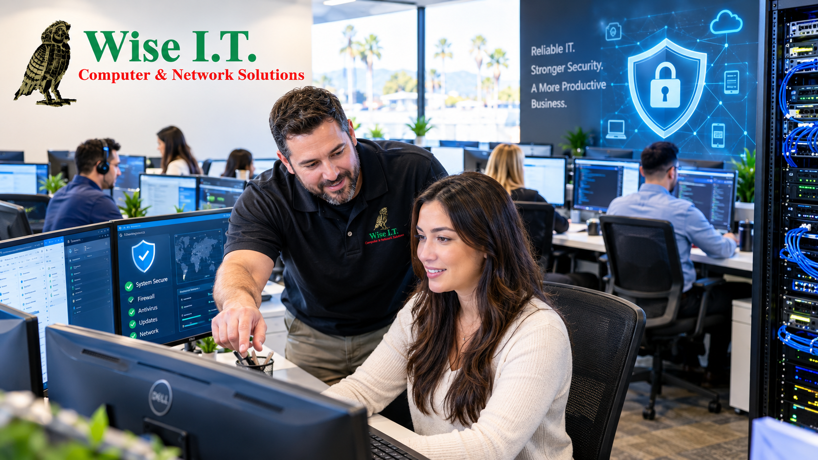 Wise IT Support in Action Business IT Services