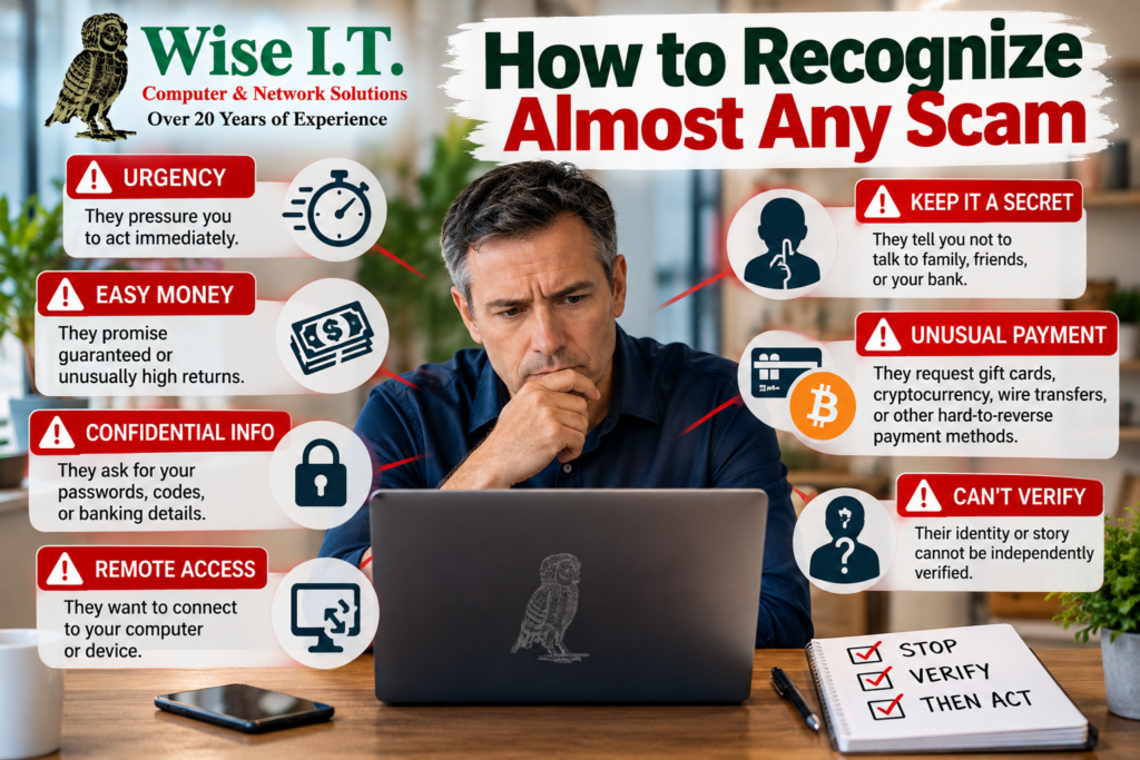 Online Scams Are Everywhere: How to Recognize, Avoid, and Report Them
